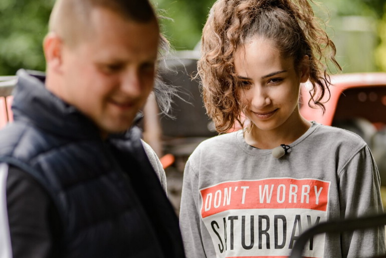 Marlena i Seweryn na planie Rolnik szuka żony