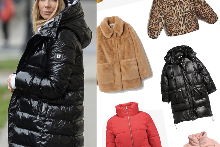 Małgorzata Rozenek i puchowe kurtki, trendy jesień 2019