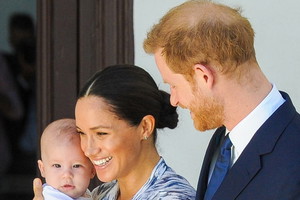 Meghan Markle z synkiem w Afryce