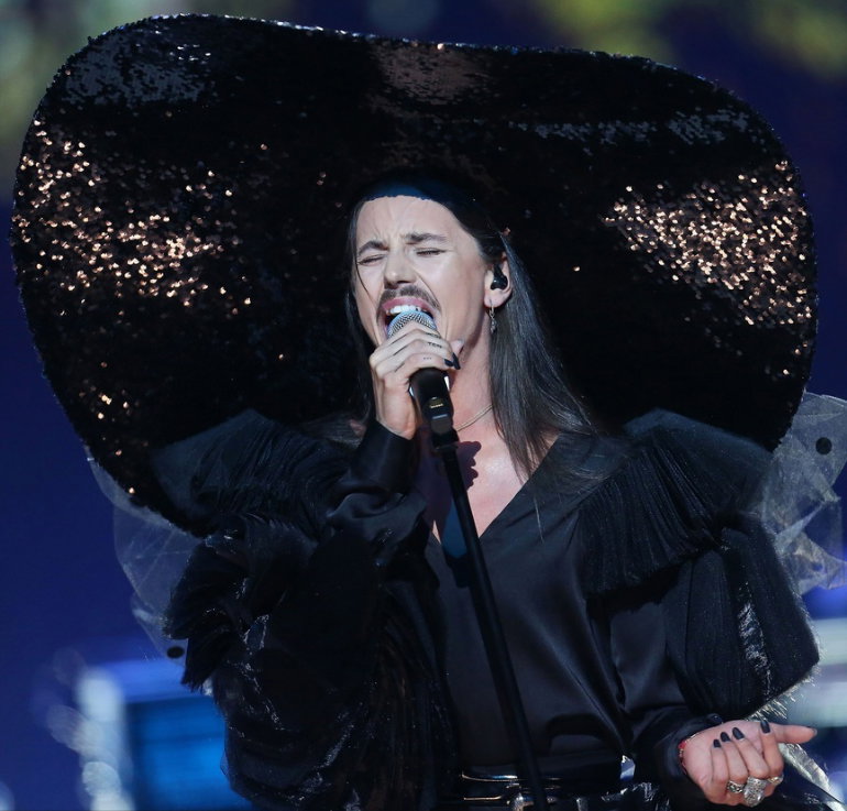 Michał Szpak na festiwalu Top of the top 2019