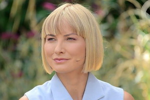 Joanna Moro w krótkiej fryzurze