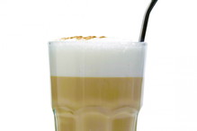 Caffe Latte w szklance