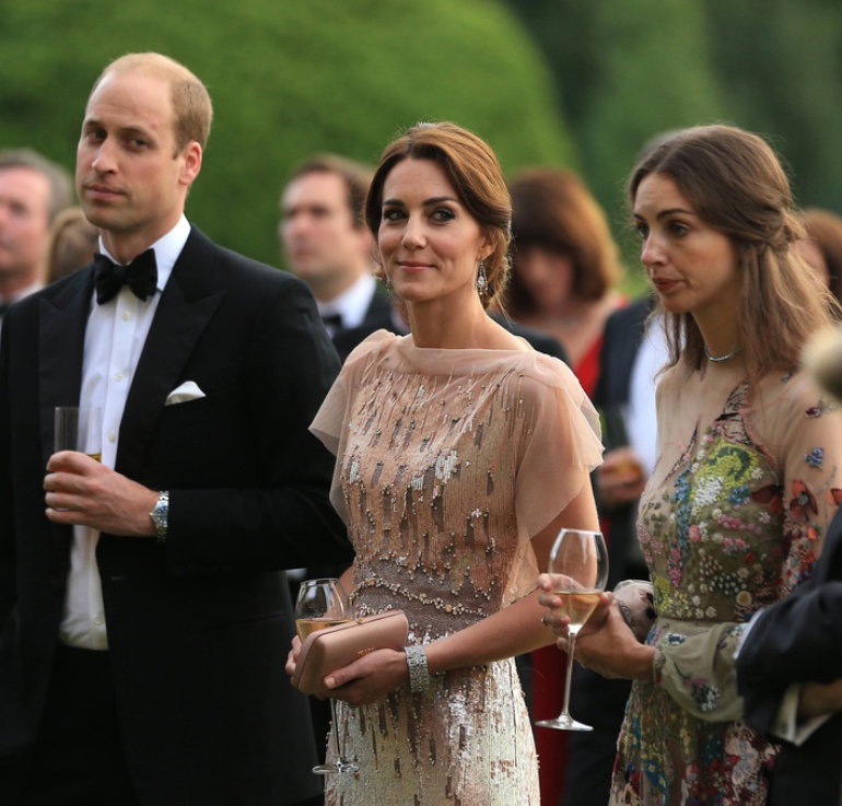 książę William, księżna Kate, Rose Hanbury
