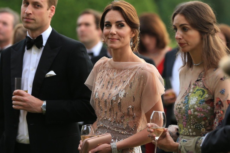 książę William, księżna Kate, Rose Hanbury