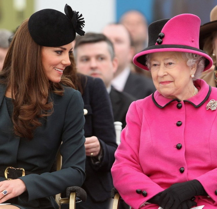 Księżna Kate i królowa Elżbieta razem