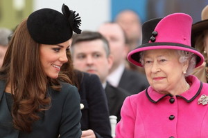 Księżna Kate i królowa Elżbieta razem