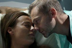 Anna Mucha i Krystian Wieczorek na planie M jak miłość