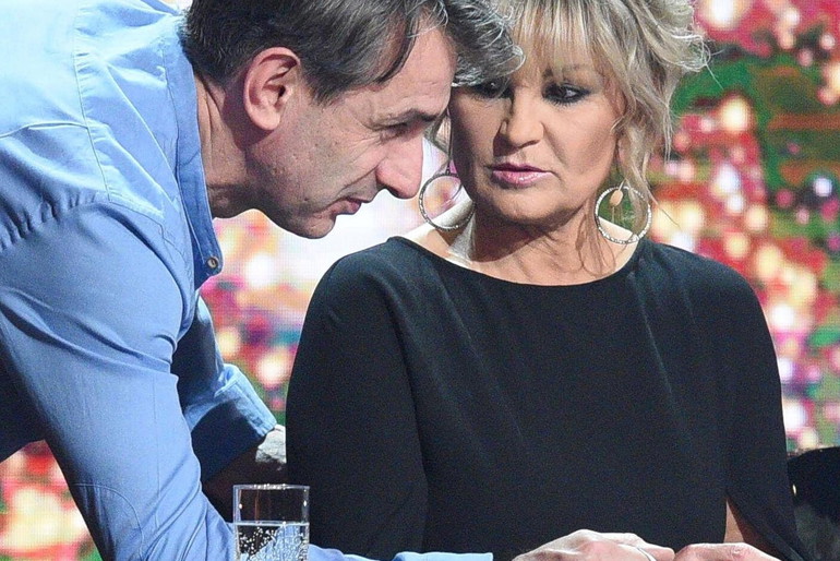 Iwona Pavlović z mężem
