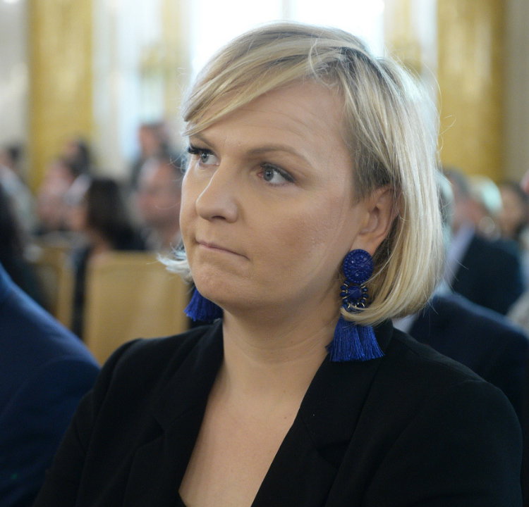 Otylia Jędrzejczak smutna