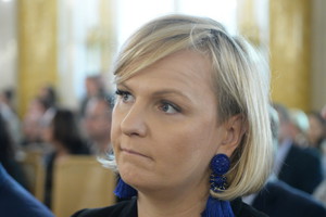 Otylia Jędrzejczak smutna