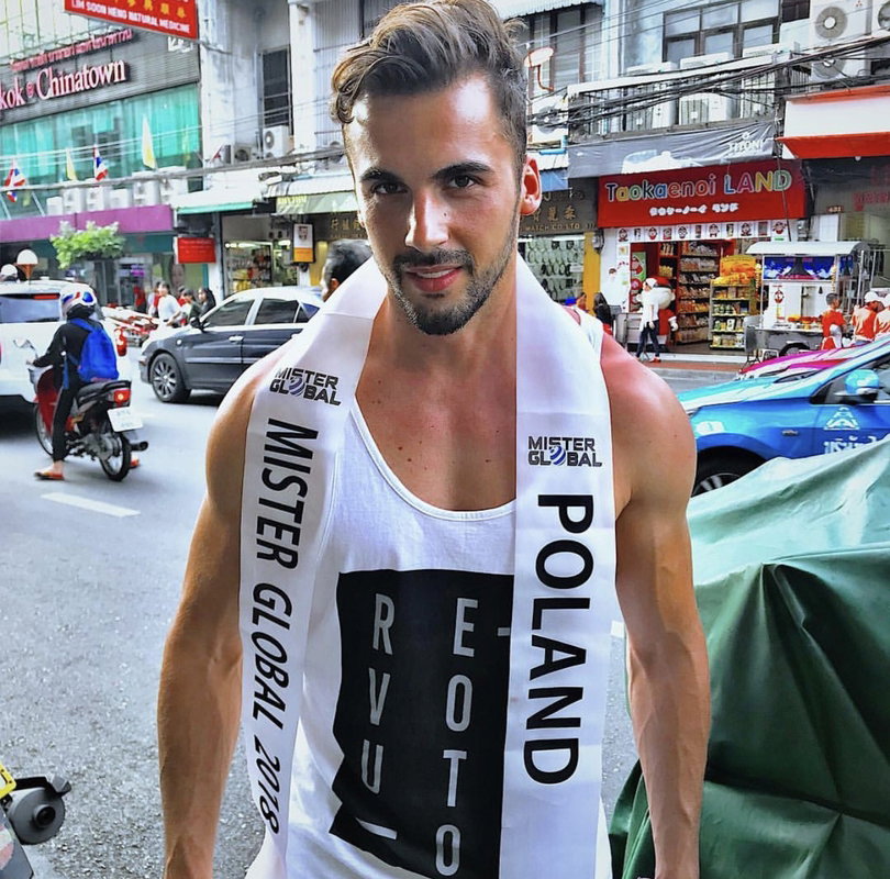 Mister Polski na światowym konkursie dla mężczyzn Mister Global 2018! Jakub Kucner ma szansę na wygraną?