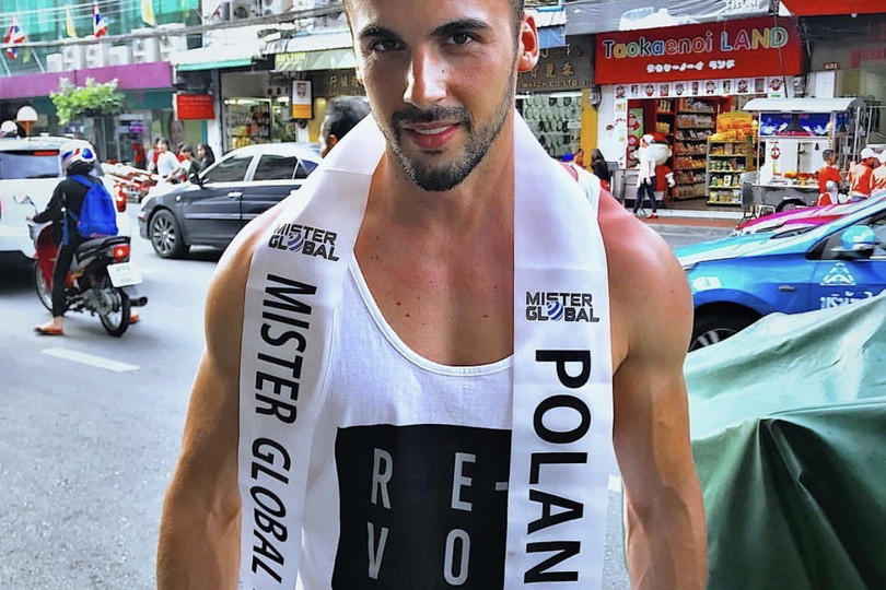 Mister Polski na światowym konkursie dla mężczyzn Mister Global 2018! Jakub Kucner ma szansę na wygraną?