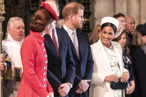 Czułe przywitanie Meghan i Kate