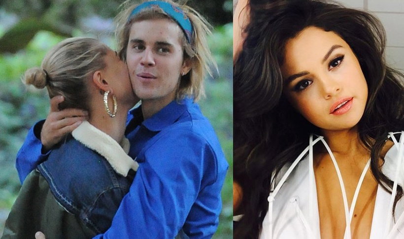 Hailey Baldwin, Justin Bieber, Selena Gomez