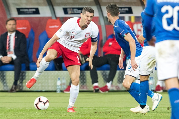 Liga Narodów mecz Polska - W?ochy