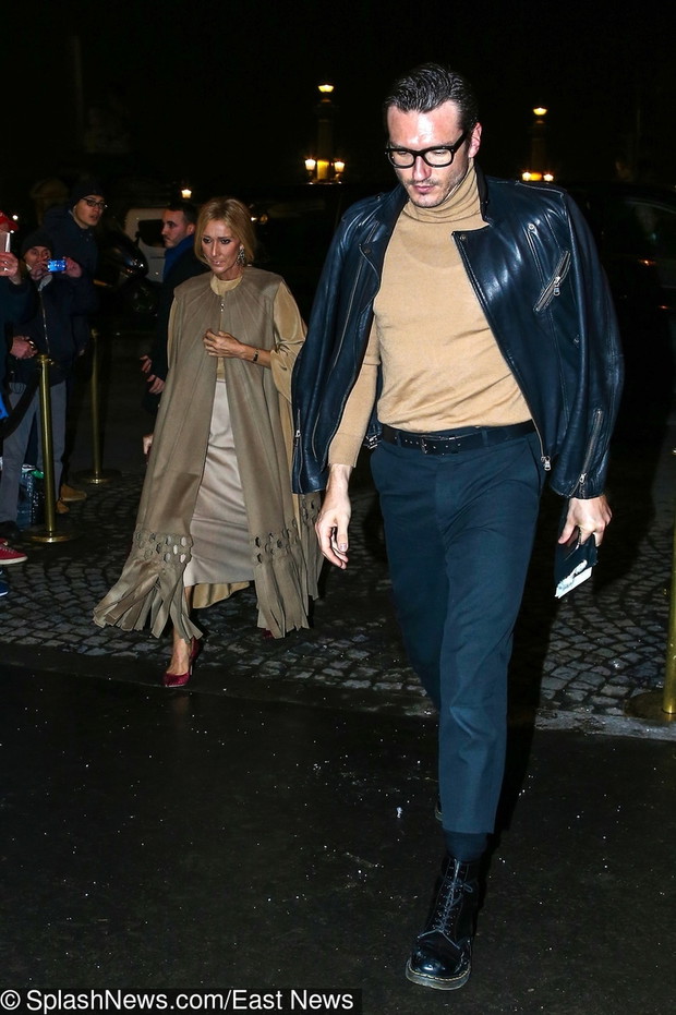 Celine Dion i Pepe Munoz wychodz? z hotelu