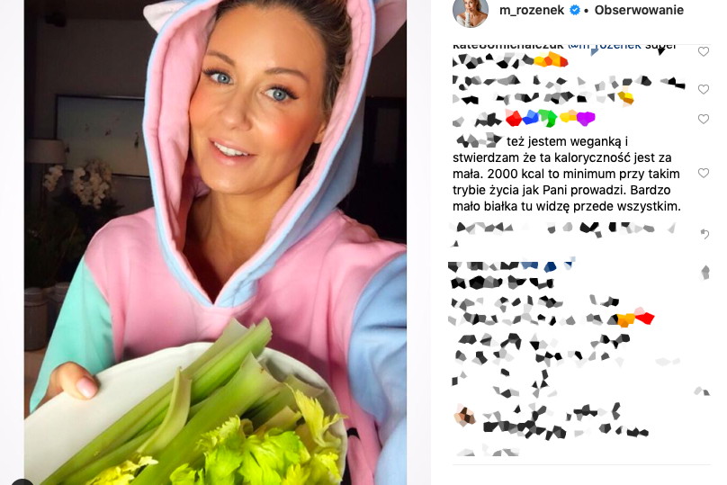 Małgorzata Rozenek dieta