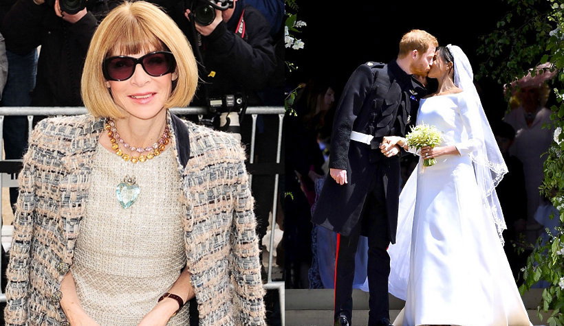 Anna Wintour o sukni Meghan Markle