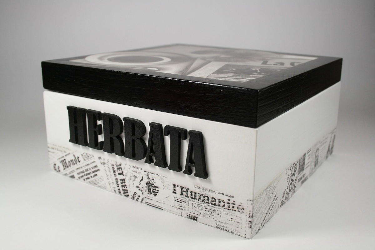 Herbaciarka decoupage – jak zrobić? krok po kroku