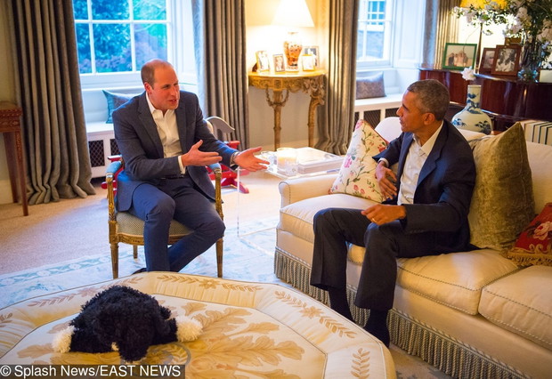 Barack Obama w pa?acu Kensington