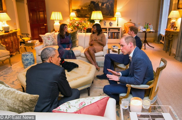Barack Obama w pa?acu Kensington