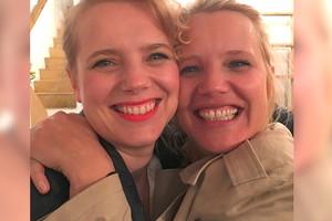 Joanna Kulig z siostrą