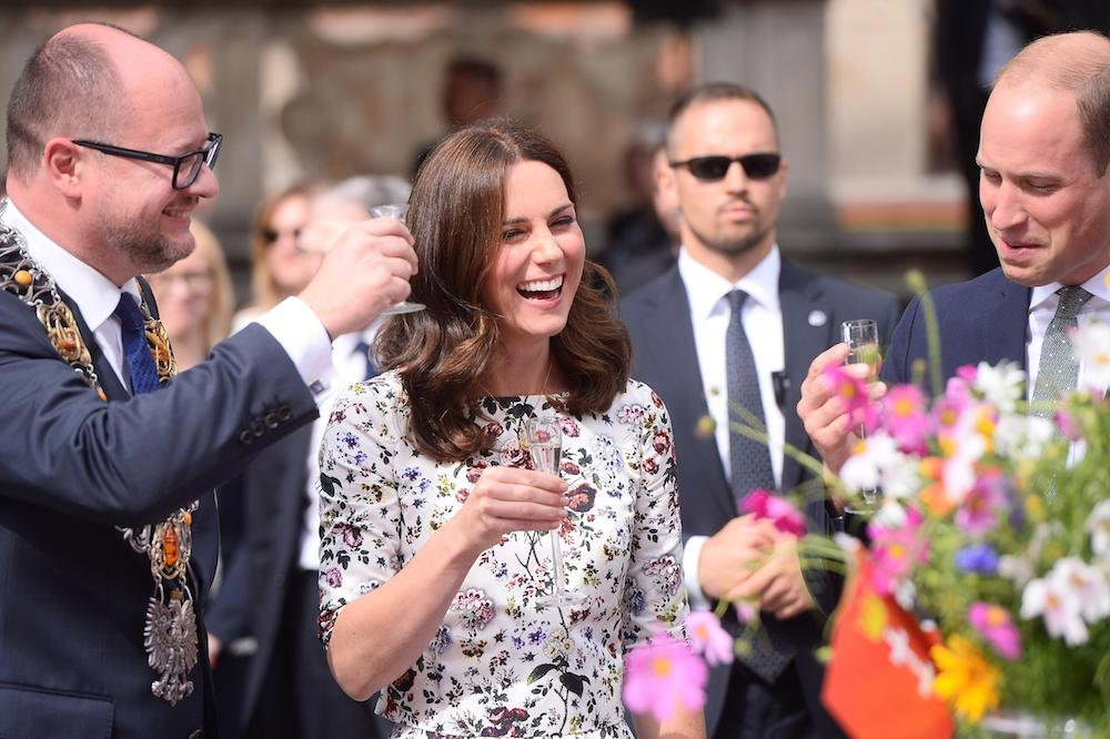 Księżna Kate i książę William próbują nalewek w Gdańsku
