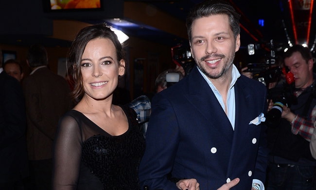 Anna Mucha i Marcel Sora na premierze filmu "Wkręceni 2"