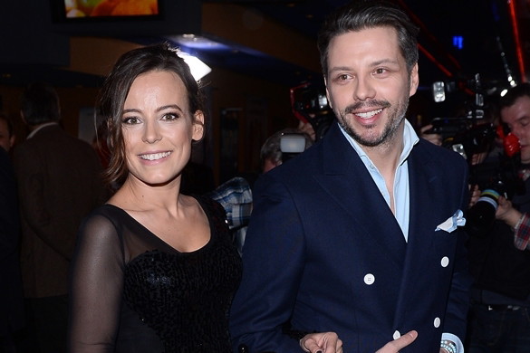 Anna Mucha i Marcel Sora na premierze filmu "Wkręceni 2"