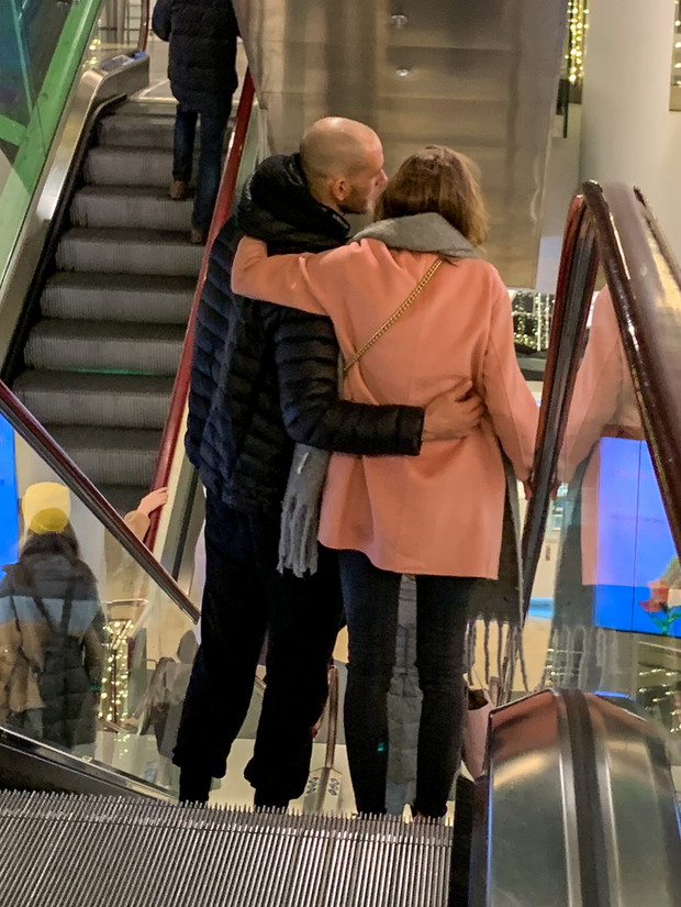 2019.01.07 WarszawaBartosz Kurek z partnerka Anna GrejmanFOT WIN/AF EOS