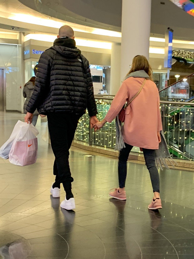 2019.01.07 WarszawaBartosz Kurek z partnerka Anna GrejmanFOT WIN/AF EOS