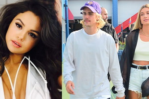 Selena Gomez, Justin Bieber i Hailey Baldwin