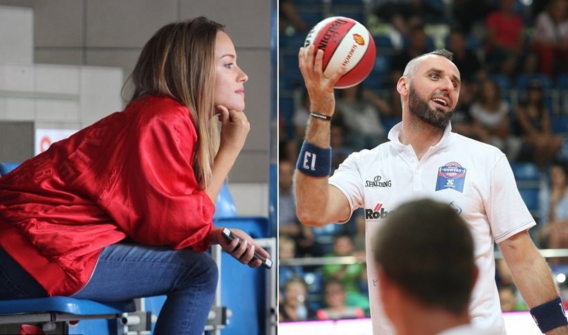 Alicja Bachleda-Curuś towarzyszy ukochanemu podczas Gortat Camp. Ależ ona na niego patrzy!