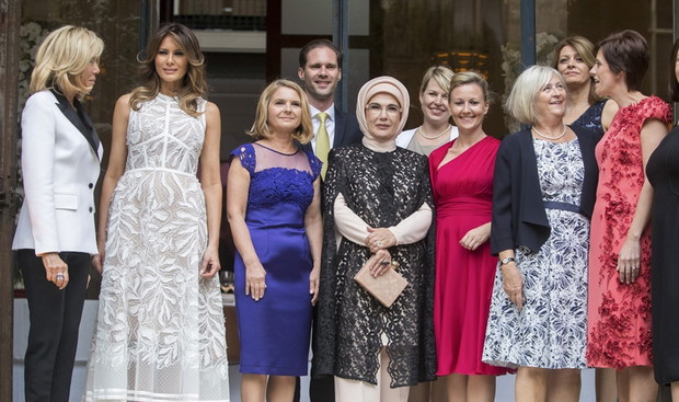 Małgorzata Tusk, szczyt NATO, Melania Trump