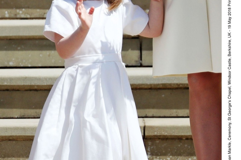 Księżniczka Charlotte na ślubie Meghan Markle i księcia Harry'ego