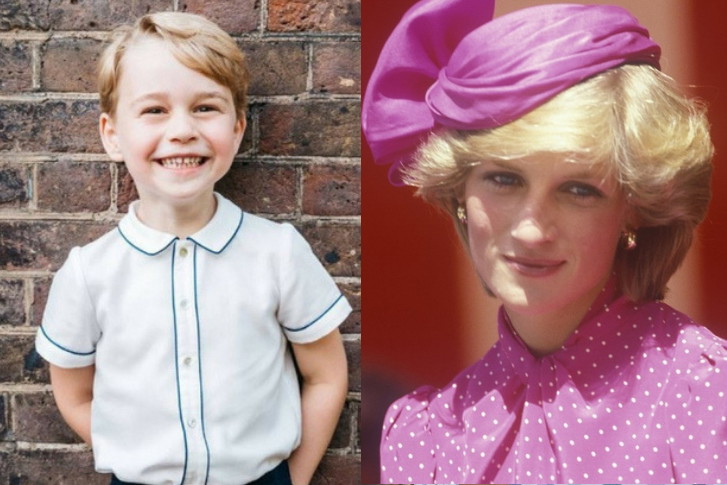 Księżna Diana i George 2