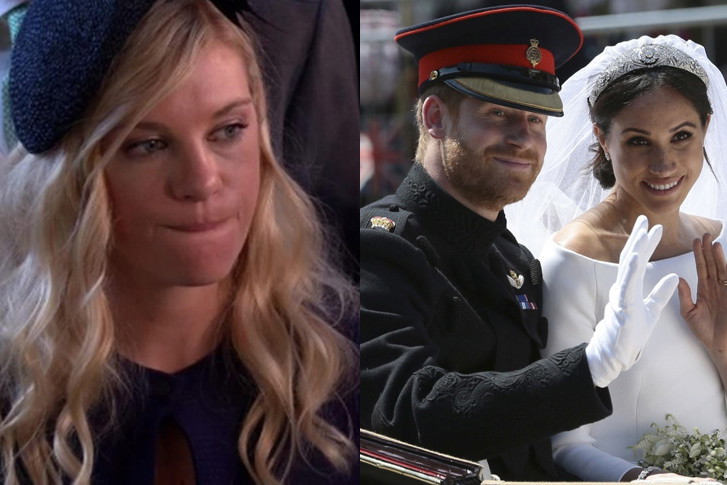 Chelsy Davy na ślub księcia Harry'ego i Meghan Markle