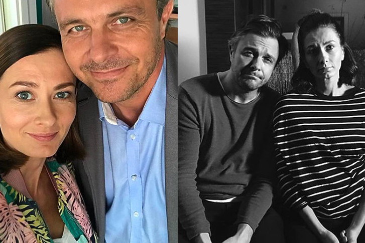 Marek Bukowski i Anita Sokołowska w serialu "Przyjaciółki"