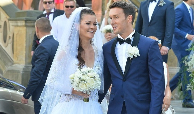 Agnieszka Radwańska i Dawid Celt