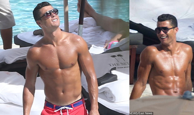 Cristiano Ronaldo na wakacjach w Miami