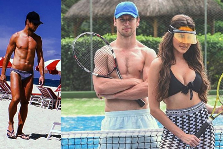 Celia Jaunat i Grzegorz Krychowiak na wakacjach