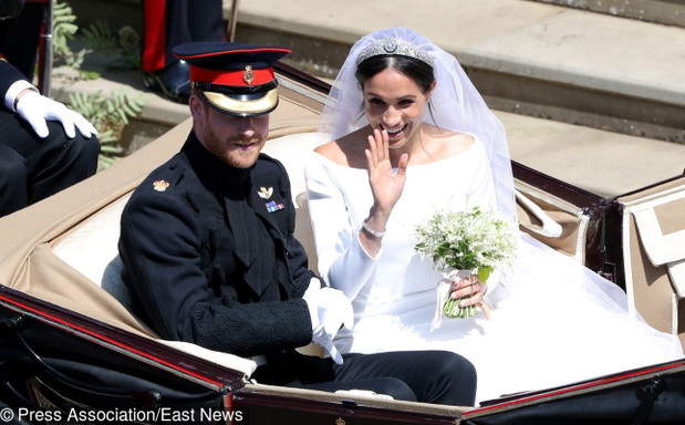 ?lub Harry'ego i Meghan - przejazd karoc?