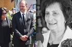 Syn Ireny Szewińskiej na pogrzebie