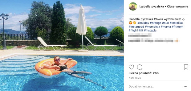 Izabella Łukomska-Pyżalska w bikini