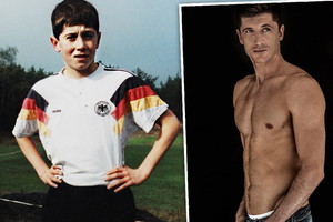Robert Lewandowski jako dziecko