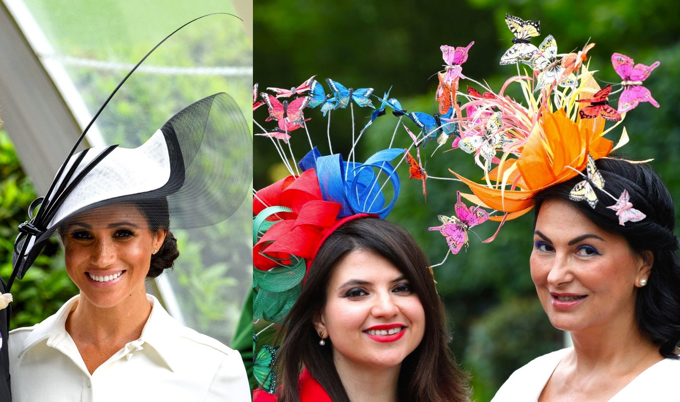 Najciekawsze kapelusze na Royal Ascot 2018