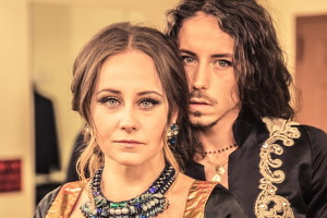 Michał Szpak z siostrą Marleną