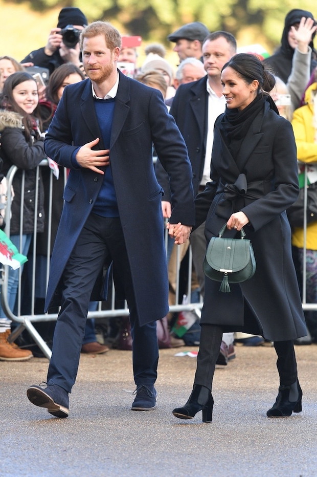 Ksi??? Harry i Meghan Markle w Cardiff