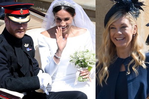 Chelsy Davy na ślubie Meghan Markle i księcia Harry'ego