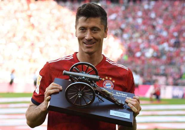 Robert Lewandowski królem strzelców Bundesligi